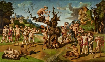 La scoperta del miele da parte di Bacco, c.1499 da Piero di Cosimo